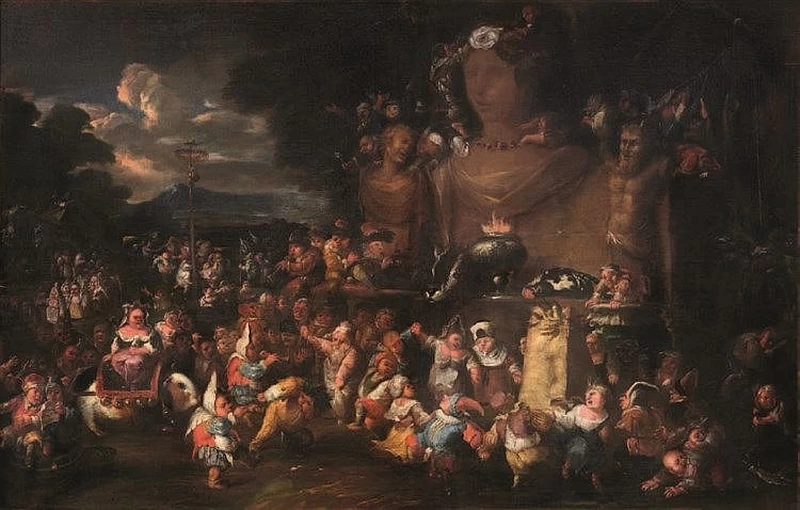 83-Faustino Bocchi-Allegoria di un matrimonio 